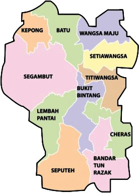 Peta Kuala Lumpur